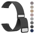 Meliya 20mm Watch Bands Stainless Steel Metal Quick Release Replacement Wristband Straps for Men Women (Black, 20mm)