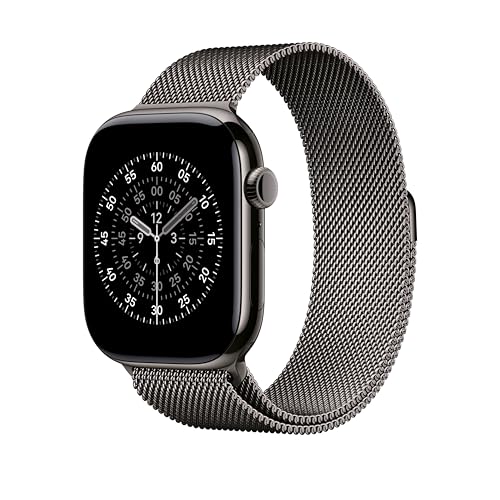 Apple Watch Band - Milanese Loop - 46mm - Slate - M/L