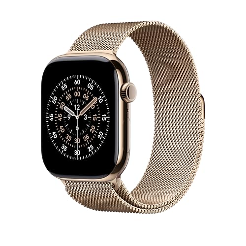 Apple Watch Band - Milanese Loop - 46mm - Gold - S/M
