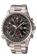 Casio Men's EF527D-1AV "Edifice" Stainless Steel Multi-Function Watch