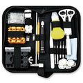 Watch Link Removal Kit, 156 pcs UPGRADED Watch Repair Kit, Watch Back Remover Tool Professional Watch Repair Opener Tools, Watch Battery Replacement Tool Kit, Watch Band Link Pin Tool Set with Carrying Case and Instruction Manual