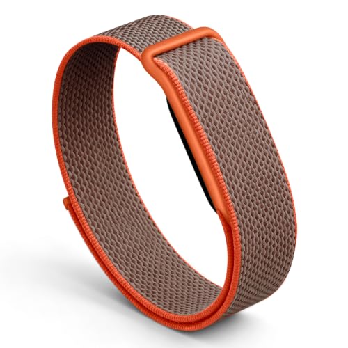 Zspoly Nylon Sport Band Compatible with Google Fitbit Air,Soft Breathable Wristband Replacement Compatible with Fitbit Air Fitness,Micro-Adjustable Performance Loop for Screenless Tracker
