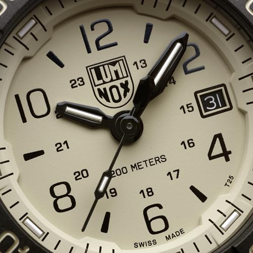 Luminox - Navy Seal Steel X3.CB51.CB.1 - Mens Dive Watch - Watches for Men - 45mm - Swiss Quartz - 200M Water Resistant - Sapphire Crystal - Stainless Steel Case - Always Visible - Swiss Made