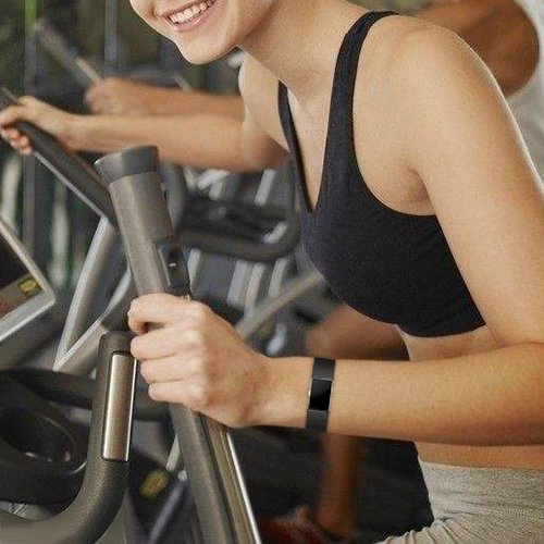 Maledan Bands Replacement Compatible with Fitbit Charge 2, 3-Pack, Large Gray/Blue/Black