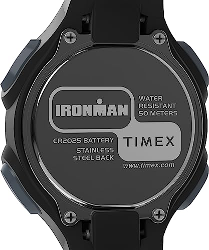 Timex Women's Ironman Triathlon E30 34mm Watch - Black Strap Digital Dial Black Case