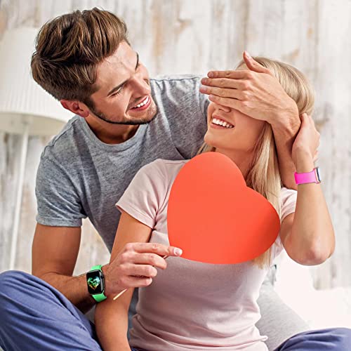Topokiyu Compatible for Apple Watch Bands 38mm 40mm 41mm 42mm for Women Men, Soft Silicone Sport Band Strap for iWatch Bands Series 11 10 9 8 7 6 5 4 3 SE Ultra, 15Pack