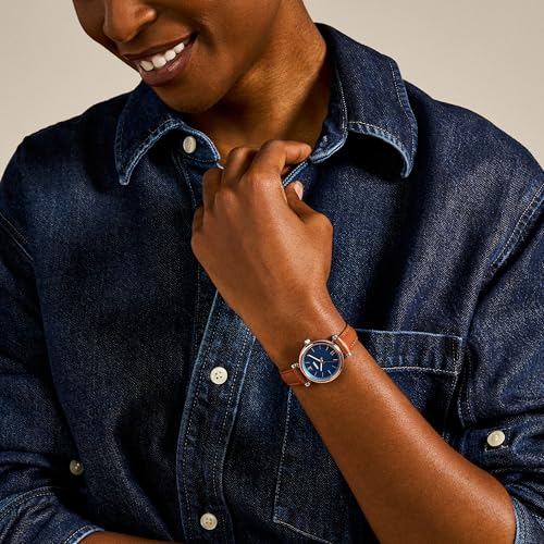 Fossil Women's Watch, Carlie Quartz Stainless Steel Three-Hand Watch for Women