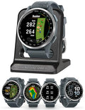 Garmin Approach S44 GPS Golf Smartwatch | Signature Series Modern Power Stand Bundle