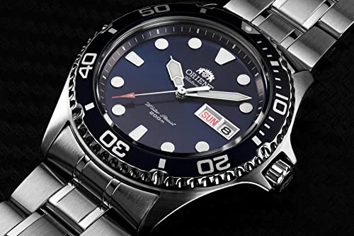 Orient Men's Automatic Sport Watch with Stainless Steel Strap, Model: TAA02005D9