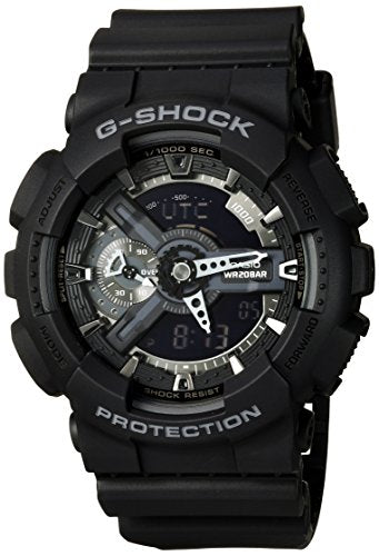 Casio Wristwatch (Model: GA110-1B), black