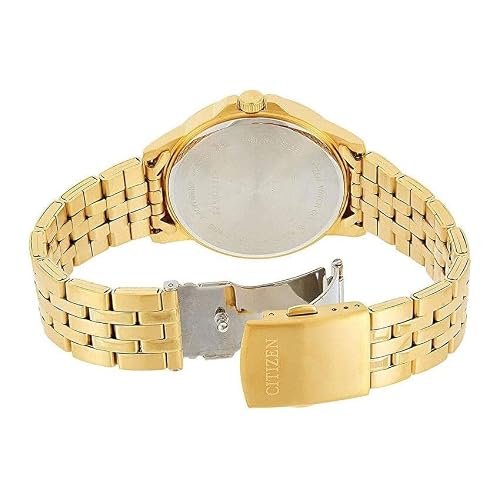 Citizen Quartz Mens Watch, Stainless Steel, Classic, Gold-Tone (Model: BF2013-56P)