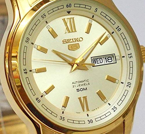 SEIKO 5 Automatic Champagne Dial Men's Watch SNKP20K1S