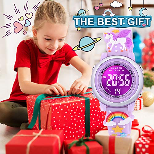 VAPCUFF Toys for Girls Age 3-12, Kids Watches for Girls Fun Toys for 6 7 8 9 10 11 12 Year Old Girls Popular Gifts for 6 7 8 9 10 11 12 Year Old Girls - Unicorn Purple