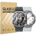 Suoman 4-Pack for Samsung Galaxy Watch 6 Classic 47mm/Galaxy Watch 7 Ultra 47mm Screen Protector, [Anti-Scratch] 2.5D 9H Ultra-thin Tempered Glass Screen Protective Film