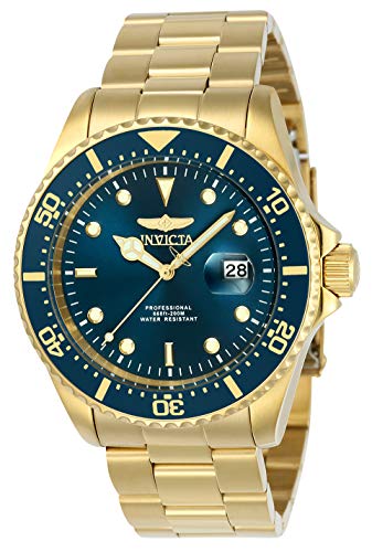 Invicta Men's 23388 Pro Diver Analog Display Quartz Gold Watch