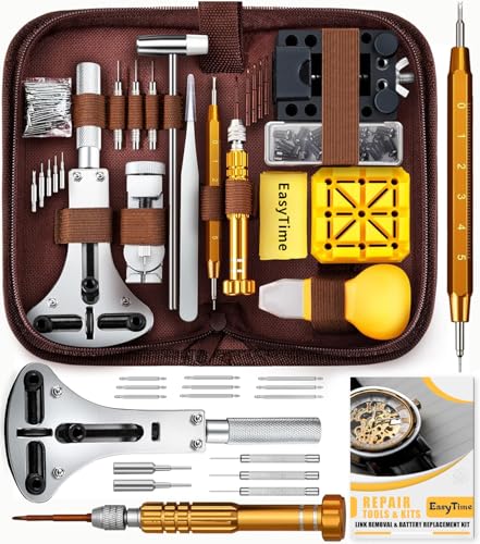 EasyTime Watch Repair Kit 149IN1: Watch Link Removal & Battery Replacement