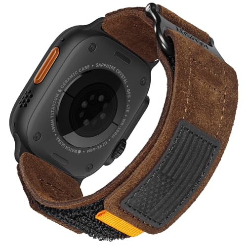 Compatible With Apple Watch Band, Super Rugged Nylon Sports Strap With Woven Loop Design For iWatch 42/44/45/38/40/41/49mm, Military Strap For Ultra 1/2 Series 10&11/9/8/7/6/5/4/3/2/1/SE Men Women