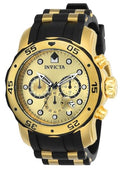 Invicta Men's 17885 Pro Diver Analog Display Swiss Quartz Black Watch