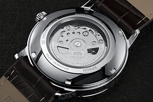 Orient Contemporary Watch RA-AC0F07S10B - Leather Gents Automatic Analogue
