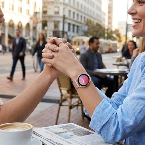 JOHIP Milanese Bands Compatible with Samsung Galaxy Watch 7 6 5 4 FE Band 40mm 44mm 45mm/Watch 6 4 Classic 4 42mm 46mm 43mm 47mm/Active 2, 20mm Stainless Steel Mesh Loop Sport Strap