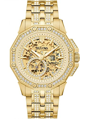 Bulova Automatic Watch 98A292, Gold, Bracelet