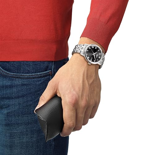 Tissot mens Classic Dream Stainless Steel Dress Watch Grey T1294101105300