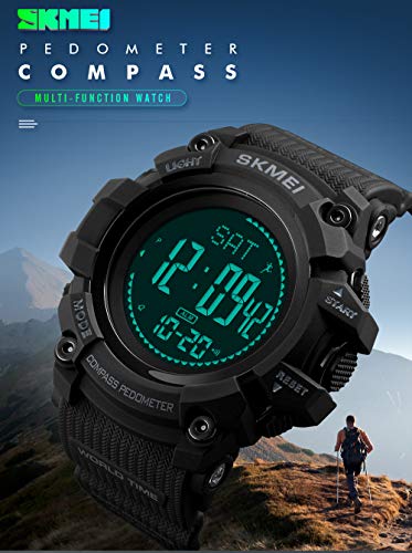 Gosasa S Shock Military Sports Watches Compass Pedometer Mens Watch Digital Waterproof Electronic Watches Men Wristwatch