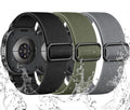 Maledan Stretchy Bands for Samsung Galaxy Watch 8 Band/Galaxy Watch 8 Classic Bands Men Women, 3 Pack Nylon Waterproof Sport Strap Elastic Wristband for Samsung Watch8 44mm 40mm/ Watch8 Classic 46mm