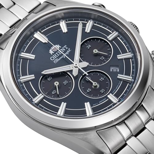 Orient Contemporary Chronograph Blue Dial Men's Watch RA-TX0303L
