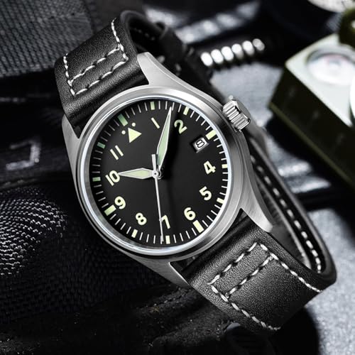 ADDIESDIVE Watches for Men Automatic Sterlie Mechanical Watches for Men Sport Waterproof Stainless Steel Wrist Watch