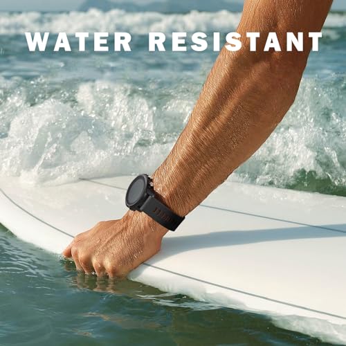 GEAK Compatible with Garmin Forerunner 245 Watch Band, 20mm Sport Strap Compatible with Garmin Vivoactive 5 Watch Bands/Vivoactive 6/3 Bands/Venu/Venu SQ,Forerunner 645/245 Music/Galaxy Watch 7/6/5/4