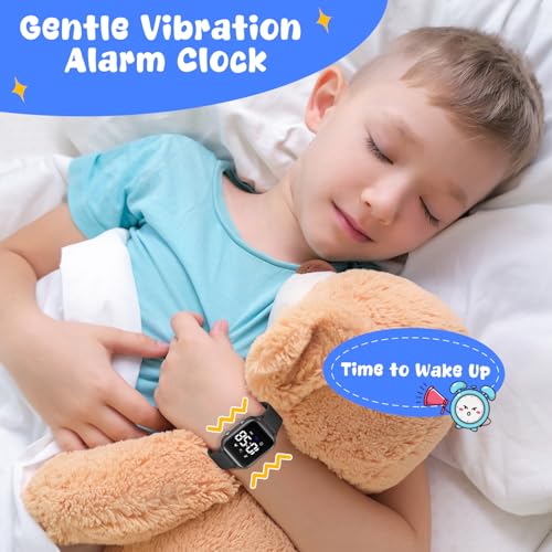 Timever Kids Digital Watches for Boys Girls, Sports Watch with Fitness Tracker, Pedometer, Alarm Clocks, Stopwatch, No App Needed Waterproof Kids Watch, Gift for Teens Student Girls Boys Ages 5-14