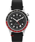 Timex Men's Waterbury Traditional 39mm Watch - Black Strap Black Dial Stainless Steel Case