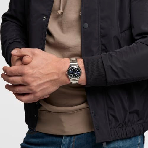 Swatch I Big Classic Unisex Watch Casual Plastic Blue Quartz Waterproof Blue Boat