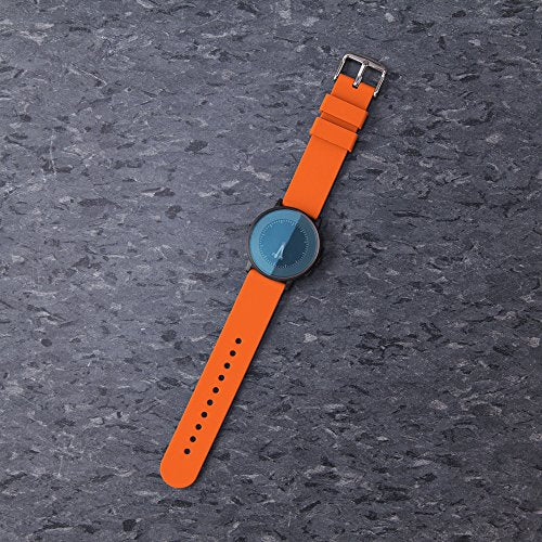 Archer Watch Straps - Soft Silicone Quick Release Watch Bands (Portland Orange, 22mm)