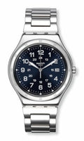 Swatch I Big Classic Unisex Watch Casual Plastic Blue Quartz Waterproof Blue Boat